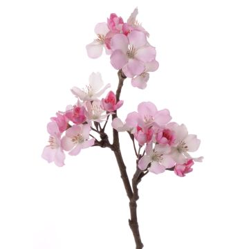 Decorative Apple blossom spray OCHUKO, fuchsia-white, 14"/35cm, Ø0.6"-1.6"/1.5-4cm Decorative Apple blossom spray OCHUKO, fuchsia-white, 14"/35cm, Ø0.6"-1.6"/1.5-4cm