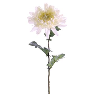 Artificial chrysanthemum AMANDI, white, 30"/75cm, Ø6"/15cm