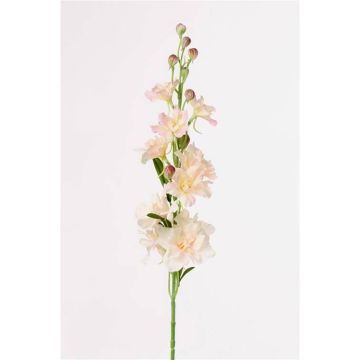 Fake delphinium RASMINE, pink-white, 24"/60cm, Ø2"-2.8"/5-7cm