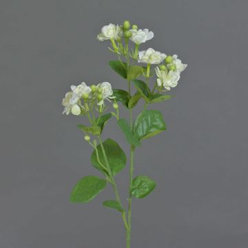 Artificial jasmine spray SINJA, white-green, 24"/60cm, Ø1.6"/4cm Artificial jasmine spray SINJA, white-green, 24"/60cm, Ø1.6"/4cm