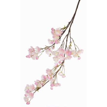 Artificial Japanese cherry blossom spray DJUNA, pink, 4ft/135cm