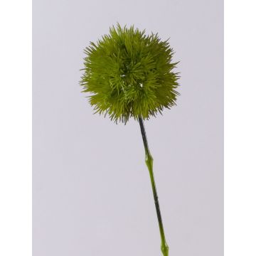 Artificial cotton grass panicle ZORRO, white-green, 18"/45cm