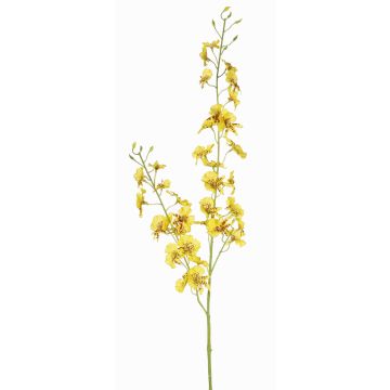 Artificial oncidium spray TALIAH, yellow, 33"/85cm, Ø1.2"-1.6"/3-4cm Artificial oncidium spray TALIAH, yellow, 33"/85cm, Ø1.2"-1.6"/3-4cm