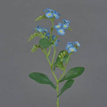 Fake forget-me-not ESTHER, light blue, 14"/35cm, Ø0.8"/2cm