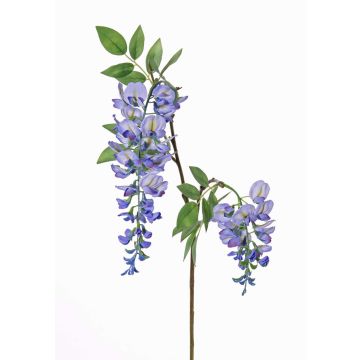 Artificial Wisteria spray NEZUMI, with flowers, blue, 3ft/105cm