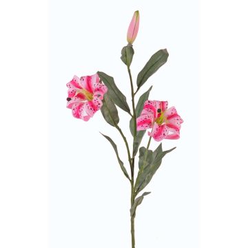 Artificial tiger lily DANBI, fuchsia-pink, 33"/85cm, Ø3.5"/9cm Artificial tiger lily DANBI, fuchsia-pink, 33"/85cm, Ø3.5"/9cm