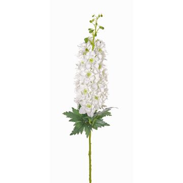 Fake delphinium RIKKE, white, 37"/95cm, Ø4.3"/11cm