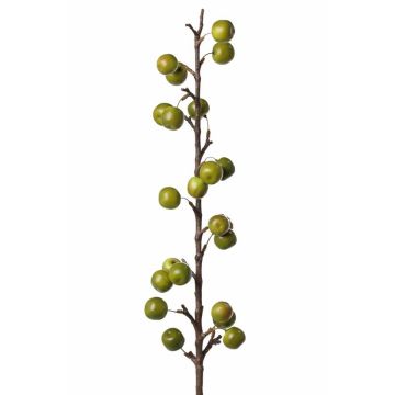 Fake Apple tree spray BORIAN, with fruits, green, 3ft/95cm Fake Apple tree spray BORIAN, with fruits, green, 3ft/95cm