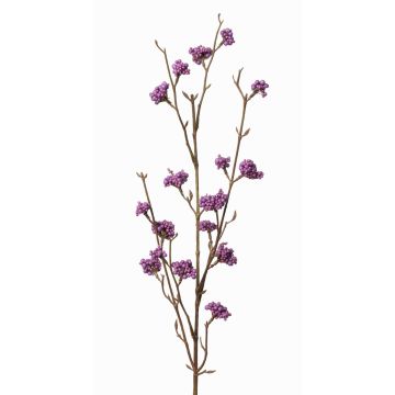 Artificial Beautyberry spray LARINA, with berries, violet, 28"/70cm Artificial Beautyberry spray LARINA, with berries, violet, 28"/70cm