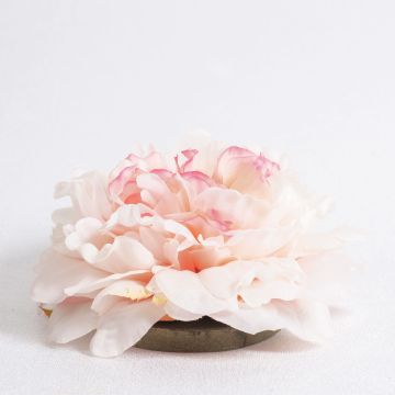 Artificial peony blossom MEGAN, floating, pink, Ø6"/15cm Artificial peony blossom MEGAN, floating, pink, Ø6"/15cm