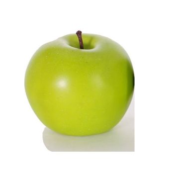 Artificial apple ADALBERO, green, 3.1"/8cm, Ø3.1"/8cm