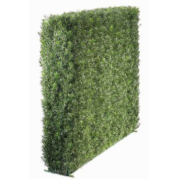 Artificial Yew hedge FANNO, metal frame, crossdoor, 3ftx8"x31"/100x20x80cm Artificial Yew hedge FANNO, metal frame, crossdoor, 3ftx8"x31"/100x20x80cm