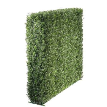 Artificial Yew hedge FANNO, metal frame, crossdoor, 3ftx31"/100x80cm