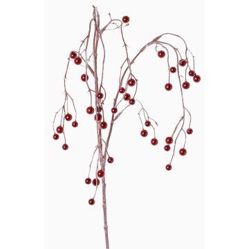 Fake Snowberry spray PASKO, berries, red, 4ft/120cm Fake Snowberry spray PASKO, berries, red, 4ft/120cm