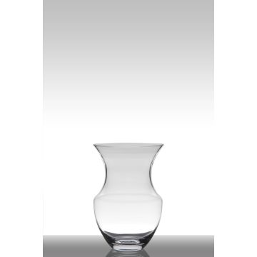 Clear glass vase FINJA, 10"/26,5cm, Ø7"/18cm