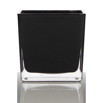 Glass lantern KIM EARTH, black, 3.1"x3.1"x3.1"/8x8x8cm Glass lantern KIM EARTH, black, 3.1"x3.1"x3.1"/8x8x8cm