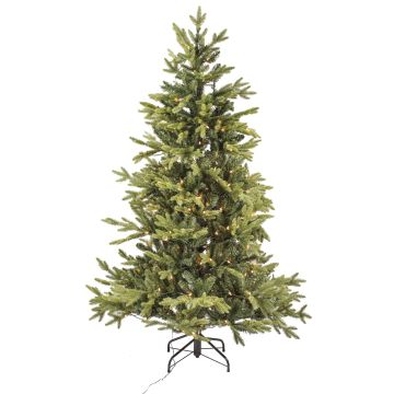 Fake Christmas tree GRAZ SPEED, LEDs, 7ft/210cm, Ø4ft/130cm