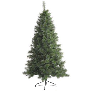 Artificial fir tree BIEL, frosted, 6ft/180cm, Ø37"/95cm