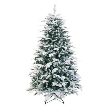 Artificial Christmas tree ZÜRICH SPEED, snow-covered, 7ft/210cm, Ø5ft/140cm