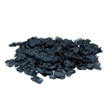 Fake rose petals MEGGIE, 500 pieces, black, 1.6"x1.6"/4x4cm Fake rose petals MEGGIE, 500 pieces, black, 1.6"x1.6"/4x4cm