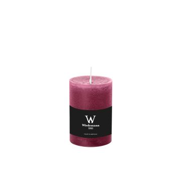Block candle for AURORA lantern, magenta, 5.5"/14cm, Ø3.9"/10cm, 100h - Made in Germany Block candle for AURORA lantern, magenta, 5.5"/14cm, Ø3.9"/10cm, 100h - Made in Germany