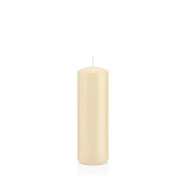 Lantern candle MAEVA, pillar, cream, 6"/15cm, Ø2"/5cm, 37h - Made in Germany Lantern candle MAEVA, pillar, cream, 6"/15cm, Ø2"/5cm, 37h - Made in Germany