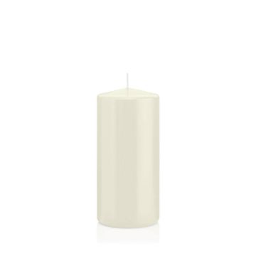 Lantern candle MAEVA, pillar, ivory, 5.9"/15cm, Ø2.8"/7cm, 63h - Made in Germany Lantern candle MAEVA, pillar, ivory, 5.9"/15cm, Ø2.8"/7cm, 63h - Made in Germany