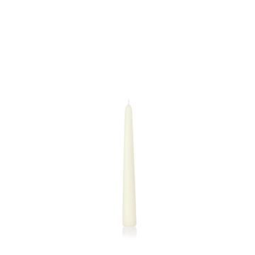 Candle for candlesticks PALINA, ivory, 8"/20cm, Ø0.8"/2cm, 5h - Made in Germany