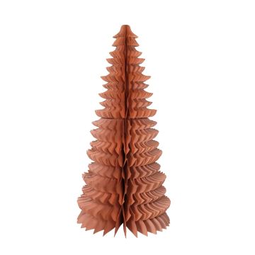 Large TOFA paper Christmas tree, light pink, 160cm