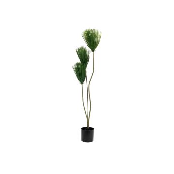 Plastic Papyrus grass COLIN, fake trunks, green, 39"/100cm