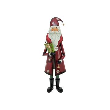 Decorative Santa Claus figure JOSEPH with present, 195cm