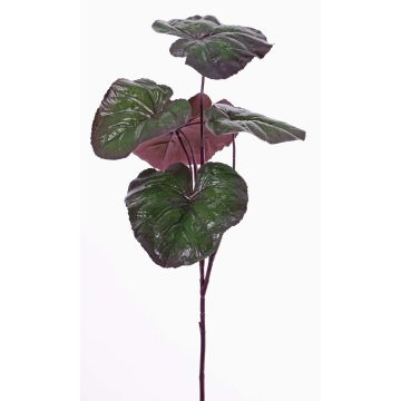 Plastic Japanese summer ragwort NIEVES, green-violet, 33"/85cm
