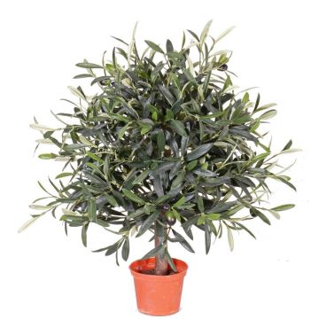 Artificial olive tree WYNONA, natural trunk, fruits, 20"/50cm Artificial olive tree WYNONA, natural trunk, fruits, 20"/50cm