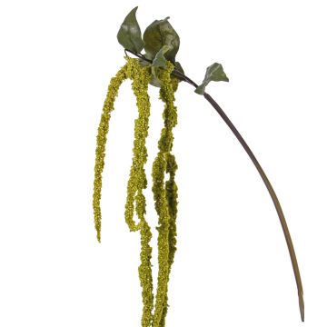 Plastic amaranthus branch YASIN, green, 4ft/125cm