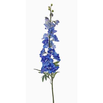 Silk delphinium ANDRIANA, blue, 3ft/90cm, Ø4.3"/11cm