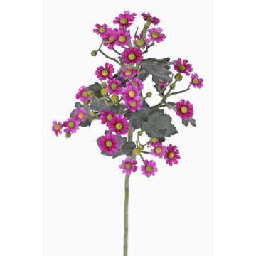 Artificial feverfew FEMKE, violet, 24"/60cm, Ø0.6"-0.8"/1.5-2cm