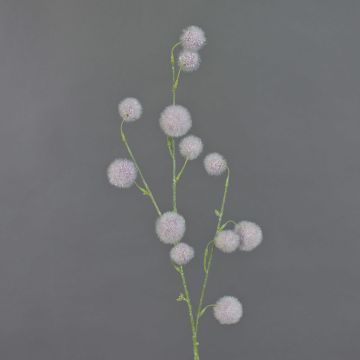 Artificial allium EMRAH, violet, 31"/80cm, Ø0.8"-1.6"/2-4cm