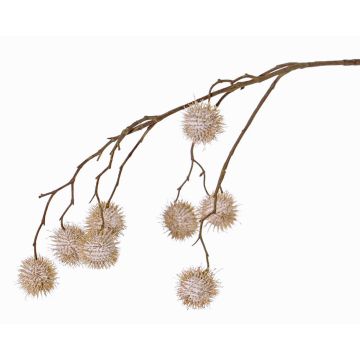 Fake maple branch MARIUS with fruits, cream, 31"/80cm Fake maple branch MARIUS with fruits, cream, 31"/80cm