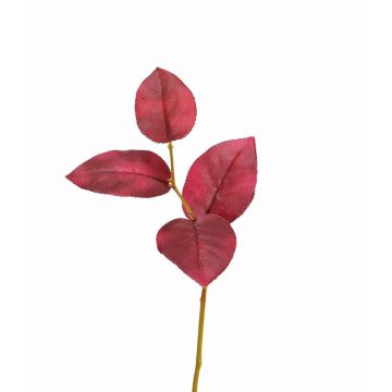 Artificial apple branch DAVID, red, 16"/40cm Artificial apple branch DAVID, red, 16"/40cm