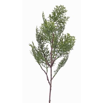 Fake cypress branch FROWIN, green, 24"/60cm
