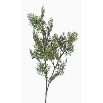 Fake cypress branch FROWIN, green, 31"/80cm