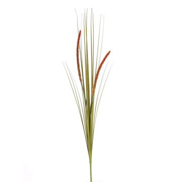 Fake foxtail grass JILL, on spike, panicles, green-red, 3ft/90cm