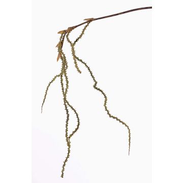Silk weeping willow branch TEOMAN, green, 4ft/125cm