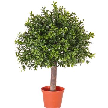 Fake boxwood TOM, natural trunk, crossdoor, 18"/45cm, Ø12"/30cm Fake boxwood TOM, natural trunk, crossdoor, 18"/45cm, Ø12"/30cm
