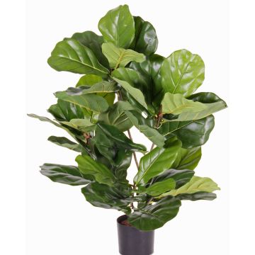 Artificial ficus lyrata RHYS, crossdoor, green, 28"/70cm Artificial ficus lyrata RHYS, crossdoor, green, 28"/70cm
