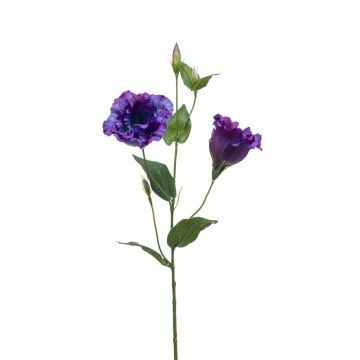 Artificial flower Lisianthus JENO, violet, 24"/60cm