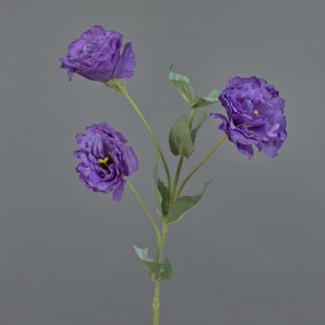 Artificial flower Lisianthus JENO, violet, 28"/70cm