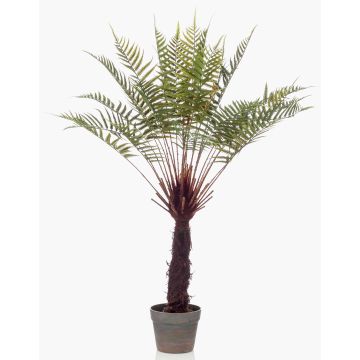 Artificial tree fern CAMASO in decorative pot, 3ft/105cm