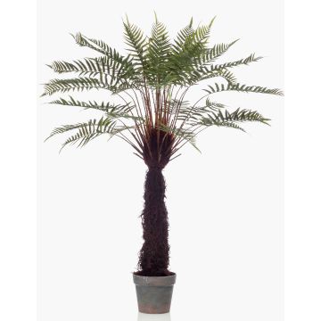 Artificial tree fern CAMASO in decorative pot, 4ft/125cm