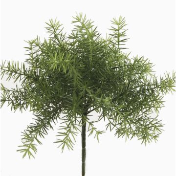 Artificial asparagus sprengeri MONET on spike, 4"/10cm